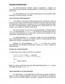 Los desencadenadores no son objetos independientes, sino que siempre están asociados a una tabla concreta o una vista.