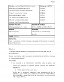 De acuerdo a la información solicitada sobre la gama de productos, elabora un reporte donde incluyas los siguientes elementos: