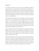El presente trabajo constituye la parte escrita acerca de la Organización mundial del comercio (OMC) que se encarga de regular los acuerdos que han sido negociados por los diferentes países que forman parte del comercio mundial