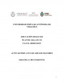 Activad física en los adultos mayores