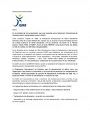 Como se da las Federaciones internacionales paralinpicas