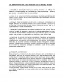 Ensayn La Administración y su relación con la ética y moral