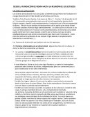 Roma: desde la fundación de Roma a la reunión de los estados