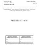 Modelo de Informe constructivo (Contratista)