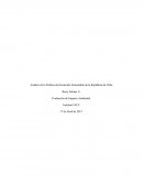 Análisis de la Política de Desarrollo Sustentable de la República de Chile ¿Porque Chile decide incorporar una política de desarrollo sustentable?