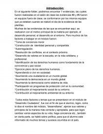 Conclusion e introduccion desarrollo. Página 1