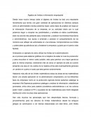 Algebra de límites e información empresarial