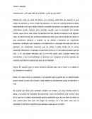 ¿De qué trata la Libertad y que es ser libre?