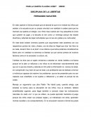 DISCIPLINA DE LA LIBERTAD