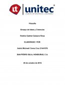 Filosofía Ensayo de Ideas y Creencias