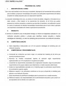 Administración educativa con especialidad en gerencia de calidad