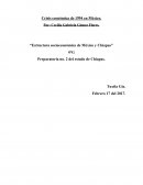 Estructura socioeconómica de México y Chiapas
