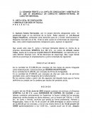 DEMANDA FRENTE A LA JUNTA DE CONCILIACION Y ARBITRAJE EN EL QUE SE DESARROLLA UN CONFLICTO OBRERO-PATRONAL DE CARÁCTER INDIVIDUAL.