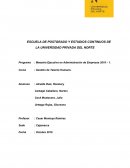 Maestría Ejecutiva en Administración de Empresas