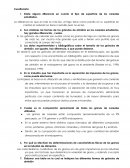 Cuestionario de cereales