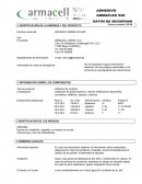 Hoja de seguridad de Armaflex 520