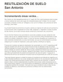 REUTILIZACIÓN DEL SUELO (SAN ANTONIO)