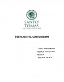 Ensayo SÓCRATES Y EL CONOCIMIENTO