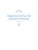 Diagramas De Flujo Del Dieciséis Al Sesenta.