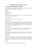 BITACORA INDIVIDUAL EDUCACIÓN TECNOLÓGICA 1º AÑO MEDIO A