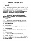 MAPA CONCEPTUAL DERECHO PROCESAL CIVIL
