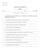 Control de lectura complementaria “Ritalinda”