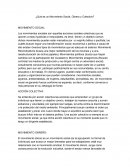 Movimiento Social , Acción Colectiva y Movimiento Obrero.