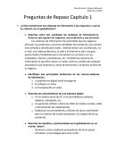 Preguntas de Repaso Capitulo 1 Sistemas de Informacion Gerencial