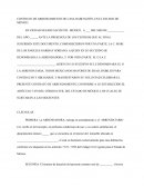 CONTRATO DE ARRENDAMIENTO DE CASA HABITACIÓN, EN EL ESTADO DE MÉXICO.