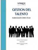 Gestion de talento ¿Cuál es la importancia de las habilidades directivas en la organización?