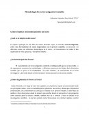 El objetivo principal de este libro de Arturo Elizondo López, es concebir a la investigación, como una herramienta de suma importancia en el proceso contable, reconociendo sus diferentes ramas, sus diferentes metodologías de la razón y el conocimiento