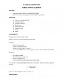 INFORME DE LABORATORIO HEMOGLOGINA GLICOSILADA