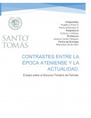 Contrastes entre la época ateniense y la actualidad
