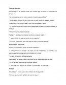 El Moto Tipos de Narrador