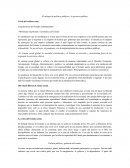 El enfoque de políticas públicas y la gerencia pública. Crisis del welfare state. Características del Estado contemporáneo.