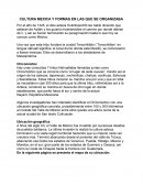 Por el año de 1325, el dios azteca Huitzilopochtli les hablo diciendo que salieran de Aztlán y los guiaría mostrándoles el camino por donde debían de ir, y así se fueron terminando su peregrinación hasta lo que hoy se conoce como México.