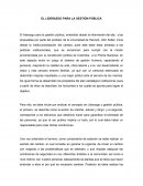 Liderazgo para la gestión publica