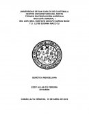 BIOLOGÍA GENERAL I GENÉTICA MENDELIANA