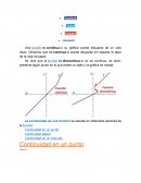 Una función es continua si su gráfica puede dibujarse de un solo trazo. Diríamos que es continua si puede dibujarse sin separar el lápiz de la hoja de papel.