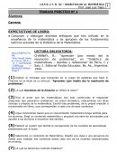 Conozcan y distingan distintos enfoques que han influido en la enseñanza de la matemática y se apropien de los fundamentos teóricos actuales de la Didáctica de la Matemática.