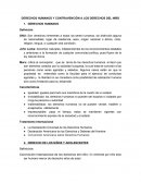 DERECHOS HUMANOS Y CONTRAVENCIÓN A LOS DERECHOS DEL NIÑO