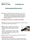 Contrato de Formación Legal White & Case