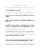 El Labor Del Trabajador Social En Comunidad