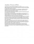 Análisis Técnico IPSA