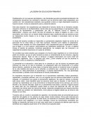 Álgebra en educación primaria