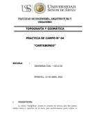 PRACTICA DE CAMPO N° 04 “CARTABONEO