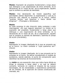 MISION VISION Y OBJETIVOS ESTRATEGICOS. Página 1