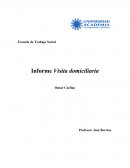 Informe Visita domiciliaria
