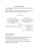 CONTROL DE CONSTITUCIONALIDAD. La Defensa constitucional
