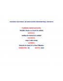 CARRERA ESPECIALIZADA: Bachiller técnico en control de calidad